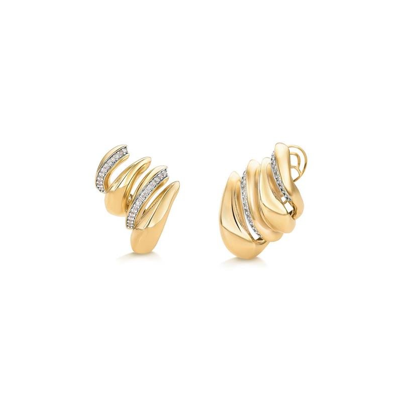 BRINCO RINASCERE EAR CUFF COM ZIRCONIA BRANCA 