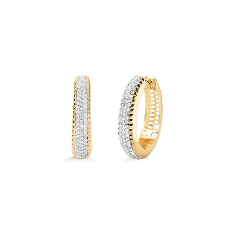 BRINCO CLICK TRIGONO G 30MM COM DIAMANTE 