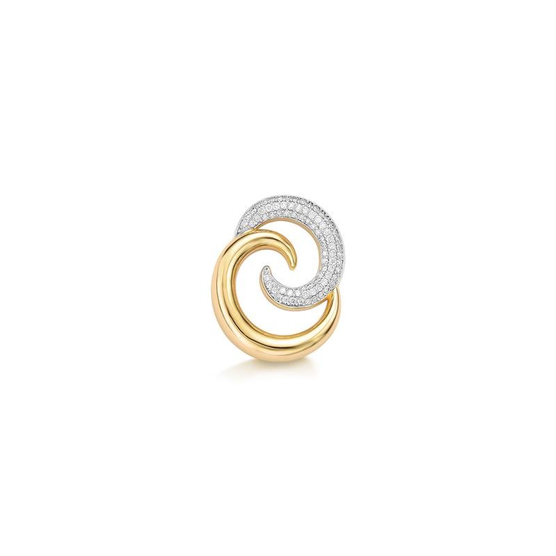 PINGENTE SOLE MIA COM DIAMANTE
