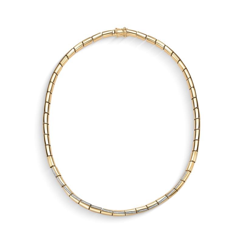 GARGANTILHA SERENITA COMPLETA COM DIAMANTE 