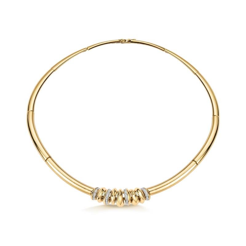 GARGANTILHA RINASCERE COM ZIRCONIA BRANCA 