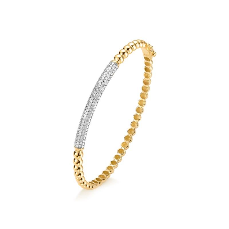 BRACELETE MINUANO COM ZIRCONIA BRANCA 
