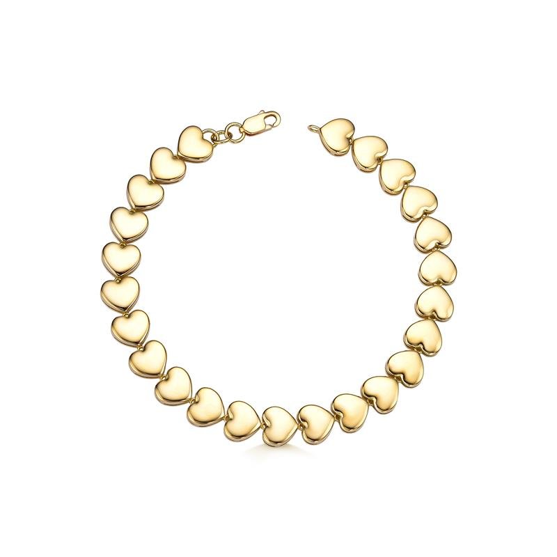 PULSEIRA CUORE LISA M 7MM - 